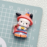 DIY Palace Sanrio Charms Accessories – Customizable Phone Case, Hairpin, Fridge Magnet & Keychain Set