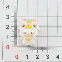 DIY multi-color lion dance kitten Charms Accessories – Customizable Phone Case, Hairpin, Fridge Magnet & Keychain Set