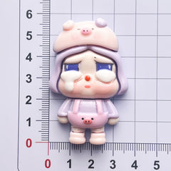 DIY Multi-color Hat Ugly Baby Charms Accessories – Customizable Phone Case, Hairpin, Fridge Magnet & Keychain Set