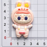 DIY Superman Big Eyes Charms Accessories – Customizable Phone Case, Hairpin, Fridge Magnet & Keychain Set