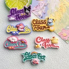 DIY Little European English Nameplate Charms Accessories – Customizable Phone Case, Hairpin, Fridge Magnet & Keychain Set