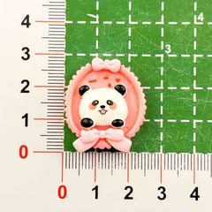 DIY Heart Animal Photo Frame Charms Accessories – Customizable Phone Case, Hairpin, Fridge Magnet & Keychain Set