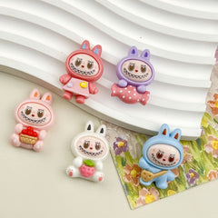 DIY Holding Fruit Charms Accessories – Customizable Phone Case, Hairpin, Fridge Magnet & Keychain Set