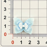 DIY Glossy Colorful Bow Charms Accessories – Customizable Phone Case, Hairpin, Fridge Magnet & Keychain Set