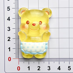 DIY Bear Charms Accessories – Customizable Phone Case, Hairpin, Fridge Magnet & Keychain Set