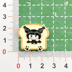 DIY Food Play Little Seagull Charms Accessories – Customizable Phone Case, Hairpin, Fridge Magnet & Keychain Set