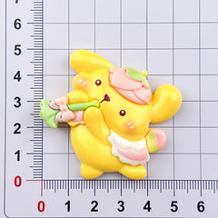 DIY Music Sanrio Charms Accessories – Customizable Phone Case, Hairpin, Fridge Magnet & Keychain Set