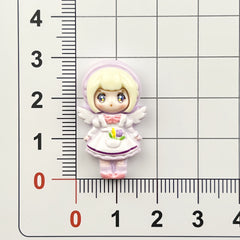 DIY Little Angel Cute Girl Charms Accessories – Customizable Phone Case, Hairpin, Fridge Magnet & Keychain Set