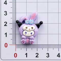 DIY Animal Sanrio Charms Accessories – Customizable Phone Case, Hairpin, Fridge Magnet & Keychain Set