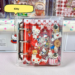 DIY Playful Kitty Acrylic Shaky Notebook - Customizable with Trendy & Anime IP Characters
