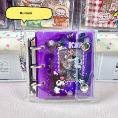 DIY Kuromi 2 Acrylic Shaky Notebook - Customizable with Trendy & Anime IP Characters