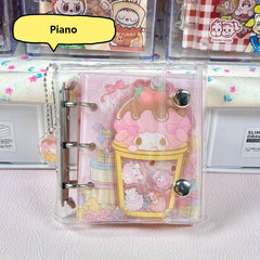 DIY Piano Acrylic Shaky Notebook - Customizable with Trendy & Anime IP Characters