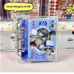 DIY Conan and Kaito Kid Acrylic Shaky Notebook - Customizable with Trendy & Anime IP Characters