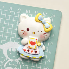DIY Playing Cards Sanrio Charms Accessories – Customizable Phone Case, Hairpin, Fridge Magnet & Keychain Set