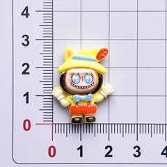 DIY Multi Scene Cross Dressing Charms for Glossy Cartoon Figurine– Customizable Accessories for Crafting, Jewelry, and Art