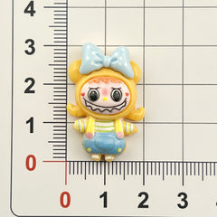 DIY Cute Superman Charms Accessories – Customizable Phone Case, Hairpin, Fridge Magnet & Keychain Set