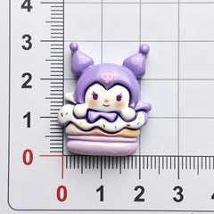 DIY Cartoon Planet Sanrio Charms Accessories – Customizable Phone Case, Hairpin, Fridge Magnet & Keychain Set