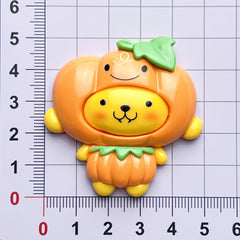DIY Halloween Sanrio Charms Accessories – Customizable Phone Case, Hairpin, Fridge Magnet & Keychain Set
