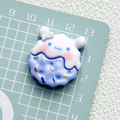 DIY Animal Cookies Charms Accessories – Customizable Phone Case, Hairpin, Fridge Magnet & Keychain Set