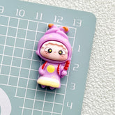 DIY Glossy Charms Accessories – Customizable Phone Case, Hairpin, Fridge Magnet & Keychain Set