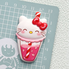 DIY Large cone Sanrio Charms Accessories – Customizable Phone Case, Hairpin, Fridge Magnet & Keychain Set