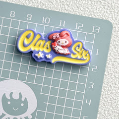 DIY Little European English Nameplate Charms Accessories – Customizable Phone Case, Hairpin, Fridge Magnet & Keychain Set