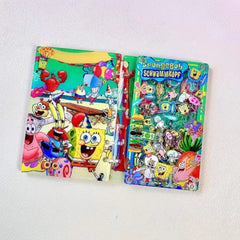 DIY SpongeBob SquarePants Land Acrylic Shaky Notebook - Customizable with Trendy & Anime IP Characters
