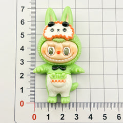 DIY Colorful Figurine Charms Accessories – Customizable Phone Case, Hairpin, Fridge Magnet & Keychain Set