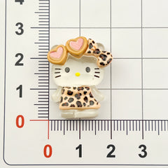 DIY Print Kitten Charms Accessories – Customizable Phone Case, Hairpin, Fridge Magnet & Keychain Set