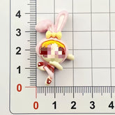 DIY Big Eyed Charms Accessories – Customizable Phone Case, Hairpin, Fridge Magnet & Keychain Set