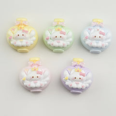 DIY Multi-color Cat Charms Accessories – Customizable Phone Case, Hairpin, Fridge Magnet & Keychain Set