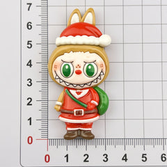 DIY Small Cartoon Christmas Angel Doll Charms Accessories – Customizable Phone Case, Hairpin, Fridge Magnet & Keychain Set