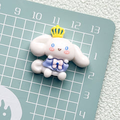 DIY Cute Animal Cartoon Charms Accessories – Customizable Phone Case, Hairpin, Fridge Magnet & Keychain Set