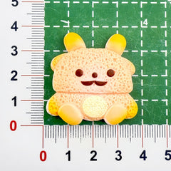 DIY Animal Biscuits Charms Accessories – Customizable Phone Case, Hairpin, Fridge Magnet & Keychain Set