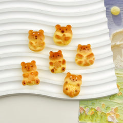 DIY Animal Cookies Charms Accessories – Customizable Phone Case, Hairpin, Fridge Magnet & Keychain Set