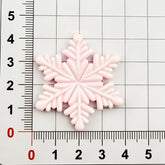 DIY Multi-Color Snowflakes Charms Accessories – Customizable Phone Case, Hairpin, Fridge Magnet & Keychain Set