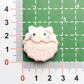 DIY Cookies Sanrio Charms Accessories – Customizable Phone Case, Hairpin, Fridge Magnet & Keychain Set