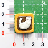 DIY Cat Bread Charms Accessories – Customizable Phone Case, Hairpin, Fridge Magnet & Keychain Set