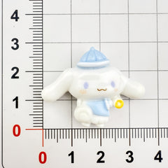 DIY New Year Winter Outfit Charms Accessories – Customizable Phone Case, Hairpin, Fridge Magnet & Keychain Set