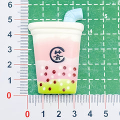 DIY Food Play Bubble Tea Charms Accessories – Customizable Phone Case, Hairpin, Fridge Magnet & Keychain Set