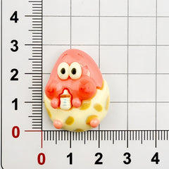 DIY SpongeBob SquarePants Charms Accessories – Customizable Phone Case, Hairpin, Fridge Magnet & Keychain Set