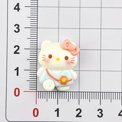 DIY Park Kitten Charms Accessories – Customizable Phone Case, Hairpin, Fridge Magnet & Keychain Set