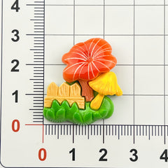 DIY Cartoon Pastoral Harvest Series Charms Accessories – Customizable Phone Case, Hairpin, Fridge Magnet & Keychain Set