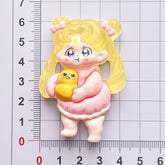 DIY Night Glow Strap Pants Charms Accessories – Customizable Phone Case, Hairpin, Fridge Magnet & Keychain Set