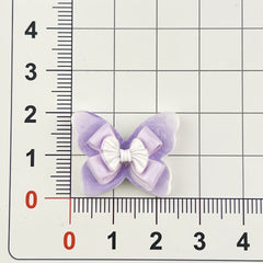 DIY Glossy Colorful Bow Charms Accessories – Customizable Phone Case, Hairpin, Fridge Magnet & Keychain Set