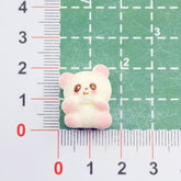 DIY Panda Biscuit Charms Accessories – Customizable Phone Case, Hairpin, Fridge Magnet & Keychain Set