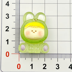 DIY Small Animals Charms Accessories – Customizable Phone Case, Hairpin, Fridge Magnet & Keychain Set