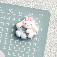 DIY Cute Sakura Sanrio Charms Accessories – Customizable Phone Case, Hairpin, Fridge Magnet & Keychain Set