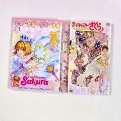DIY Pink Cardcaptor Sakura Acrylic Shaky Notebook - Customizable with Trendy & Anime IP Characters