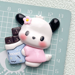 DIY Play Sanrio Charms Accessories – Customizable Phone Case, Hairpin, Fridge Magnet & Keychain Set